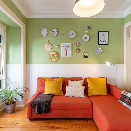 Апартаменти Spacious With Terrace At Graca Лісабон